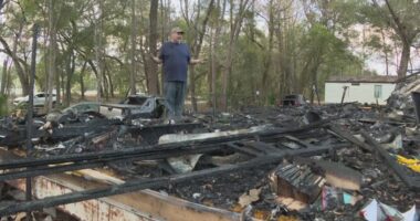 'We will rebuild': Melrose veteran, son lose home in fire; community rallies to help