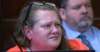 West Virginia mom sobs as she's jailed for starving teen, 14, to death