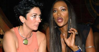 Who were the 'two playmates' Ghislaine offered to Naomi Campbell?