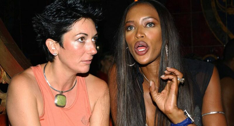 Who were the 'two playmates' Ghislaine offered to Naomi Campbell?