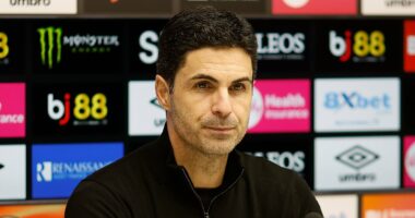 Why I got a Mikel Arteta death stare after 'punch in the mouth' question as Arsenal boss swaps funboat for steel-eyed intensity ahead of must-win Leeds clash, writes OLIVER HOLT