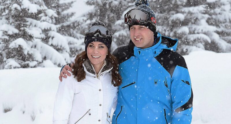 William and Kate slope off for a ski break in the French Alps