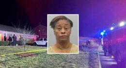 Woman 'guessed she was the villain' after blowing away 'narcissist' boyfriend and shooting his 15-year-old daughter dead, cops say