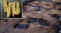 Workers discover ancient burial site and 'incredibly rare' find during Scotland sewer project
