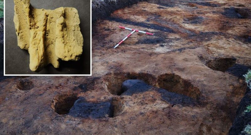Workers discover ancient burial site and 'incredibly rare' find during Scotland sewer project