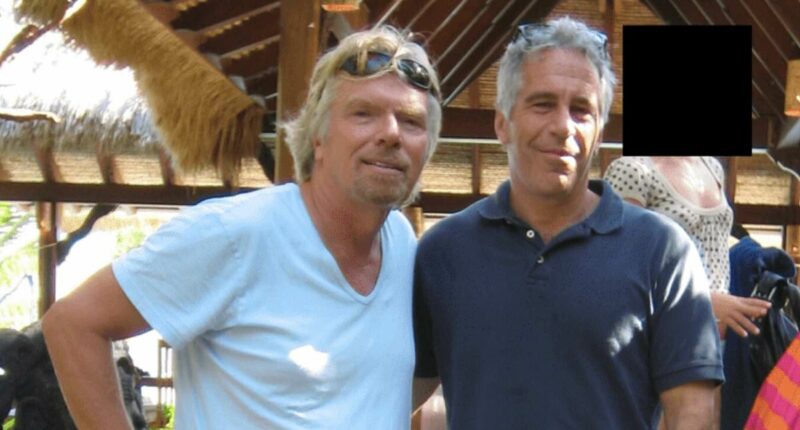 'Would love to see you Jeff... bring your harem!' Sir Richard Branson's chummy note to Epstein... as Elon Musk asks about 'wildest party'