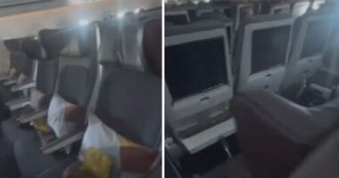 Empty flights from Dubai