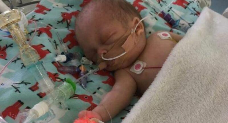 'Our son was born 10-weeks early then 2 days after bringing him home he faced new battle'