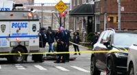 FBI agents and the NYPD cordoned off an area near Gracie Mansion in Manhattan's Upper East Side on Sunday.