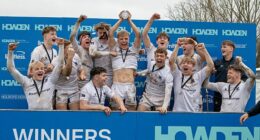 Pupils from Stamford School celebrate winning the Under-18s Vase trophy back in 2024, after coming out on top in a field of 220 schools