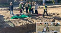 1,300-year-old Viking ship shard found during sewer dig
