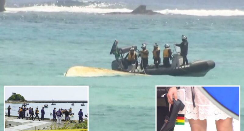 2 dead after 2 boats carrying students capsize off US base construction site in southern Japan