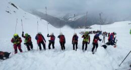 2 dead, dozens trapped from avalanche in Northern Italy