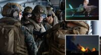 3,500 US troops arrive in the Middle East on USS Tripoli as Iran issues threat against ground invasion