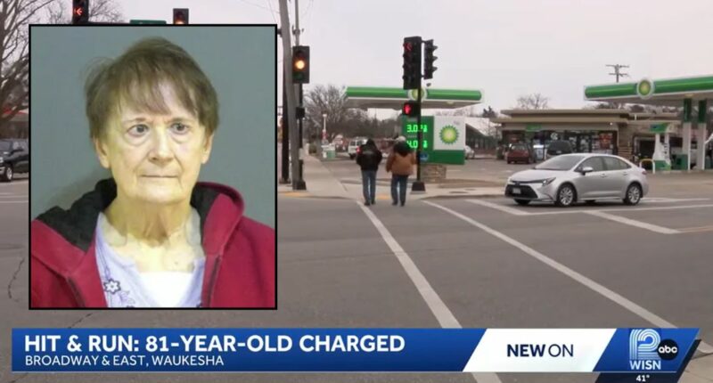 81-year-old headed to Pick 'N Save 'thought she hit something' on the way and kept going — it was a man she sent 15 feet into the air: Police