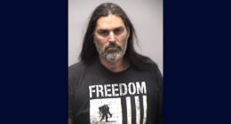 'A human skull': Agitated man charged with murder after 'talking about a cremation' leads to burned 'skeletal remains' being found on his property, authorities say