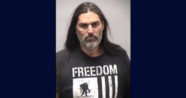 'A human skull': Agitated man charged with murder after 'talking about a cremation' leads to burned 'skeletal remains' being found on his property, authorities say