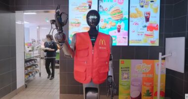 AI-m lovin' it! McDonald's is testing humanoid ROBOTS in Shanghai