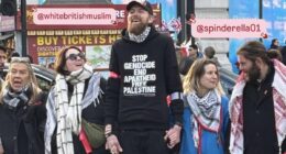 Activist who harassed Matt Lucas 'converted to Islam in back of taxi'