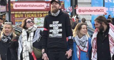 Activist who harassed Matt Lucas 'converted to Islam in back of taxi'