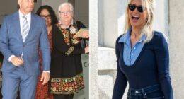 'Addict' assemblyman brings his mom to court as he faces off with glamorous wife amid toxic divorce fight