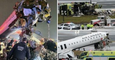 Air Canada flight attendant on LaGuardia plane was strapped to jumpseat and ejected during deadly crash