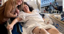 Air Canada flight attendant who was ejected during LGA crash seen in hospital for first time