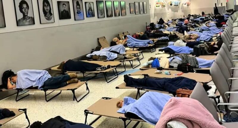 Airports plunged into travel hell by TSA shortages and bad weather