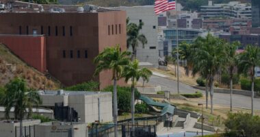 American flag raised at US Embassy in Venezuela for the 1st time since 2019