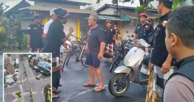 American tourist detained after being in public during Bali shutdown