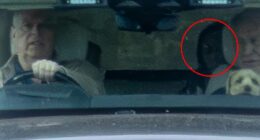 Andrew Mountbatten-Windsor spotted in Range Rover with 'mystery woman'