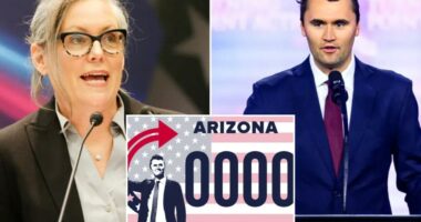 Arizona governor Hobbs vetoes Charlie Kirk memorial license plate, sparking GOP outrage