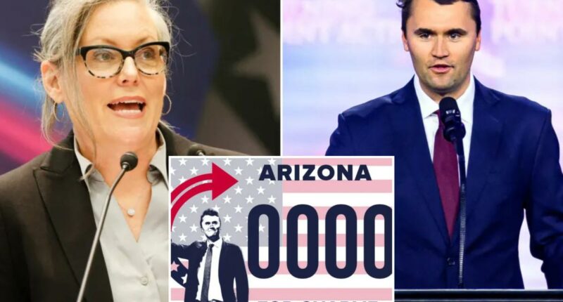 Arizona governor Hobbs vetoes Charlie Kirk memorial license plate, sparking GOP outrage