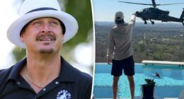 Army pilots suspended after Kid Rock low-altitude helicopter flyover
