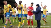 Arsenal were pushed to the limit by Mansfield's heroes in an FA Cup classic - but they have three stars to thank as they survived to remain on course for the Quadruple, writes OLIVER HOLT