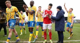 Arsenal were pushed to the limit by Mansfield's heroes in an FA Cup classic - but they have three stars to thank as they survived to remain on course for the Quadruple, writes OLIVER HOLT