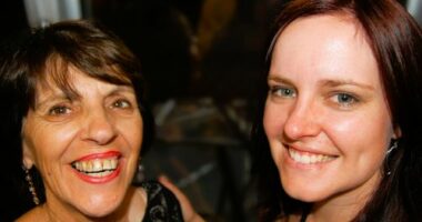 Helen Lister and Angie List travelled to Paris, France together in 2010.