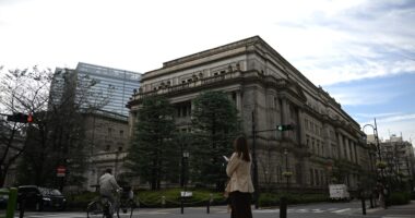 Asia markets dip as Dow touches new closing low; BOJ decision on deck