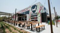 An exterior shot of BrewDog DogTap in Murarrie, Brisbane is one of five BrewDog locations in Australia.