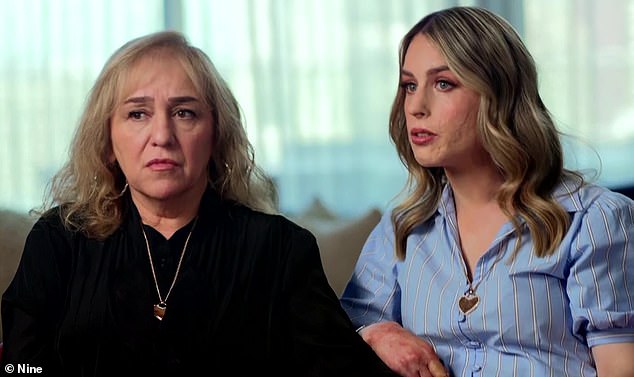 Marie (left) and Steph Browitt (right) lost two family members in the eruption at White Island in 2019. Steph suffered extensive burns in the tragedy and spent months in hospital