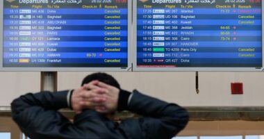 Beirut Rafik Hariri International Airport in Beirut, Lebanon