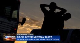Back after Operation Midway Blitz: Deported father returns home to Chicago from Honduras after months-long legal fight