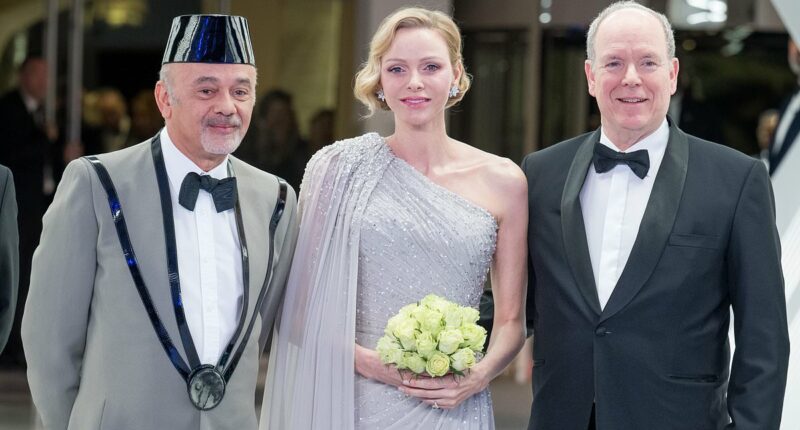 Behind the scenes at Monaco's Rose Ball - where Princess Charlene stunned in silver and Formula One ace Charles Leclerc and his new wife made their debut as newlyweds