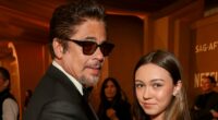 Benicio Del Toro's daughter Delilah, 14, makes red carpet debut