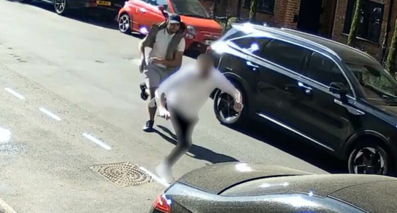 Bentley driver robbed of £65,000 watch caught culprit on camera