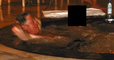 Bill Clinton's hot tub pic is from Asia trip with Epstein and Maxwell