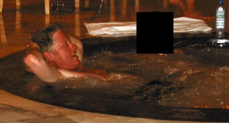 Bill Clinton's hot tub pic is from Asia trip with Epstein and Maxwell