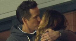 Blake Lively plants kiss on Ryan Reynolds in rare joint appearance