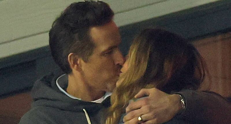 Blake Lively plants kiss on Ryan Reynolds in rare joint appearance