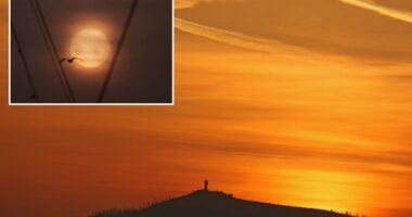 Blood rain falls across southern Europe